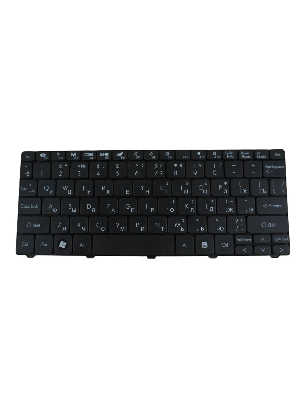 Клавиатура для ноутбука Quanta Computer, ZE6, Черный