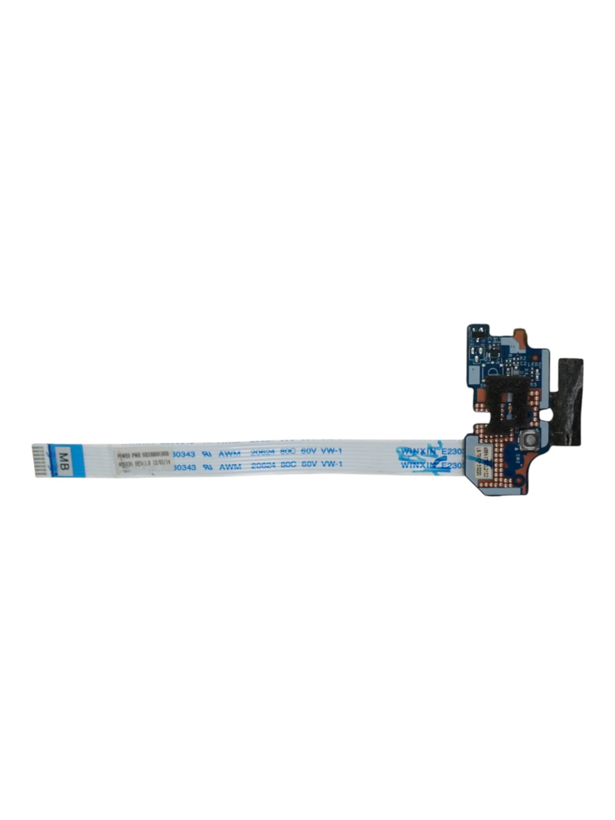 Шлейф кнопки включения для ноутбука, Acer, LS-7912P, 8 pin